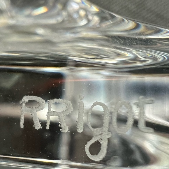 Baccarat Robert Riot Woman and Child 
Crystal Figure - Picture 9 of 11